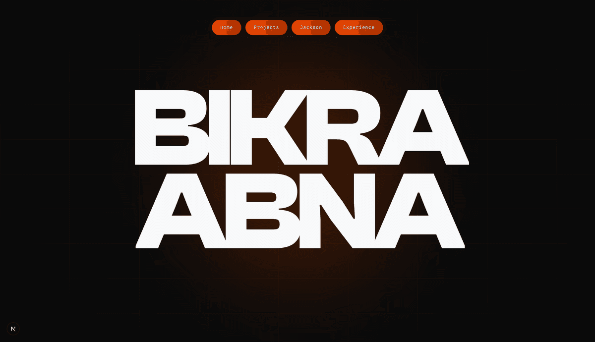 Bikra`s Web Portfolio